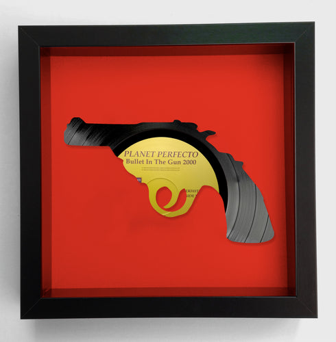 Planet Perfecto ‎– Bullet In The Gun Vinyl Record Art 1999