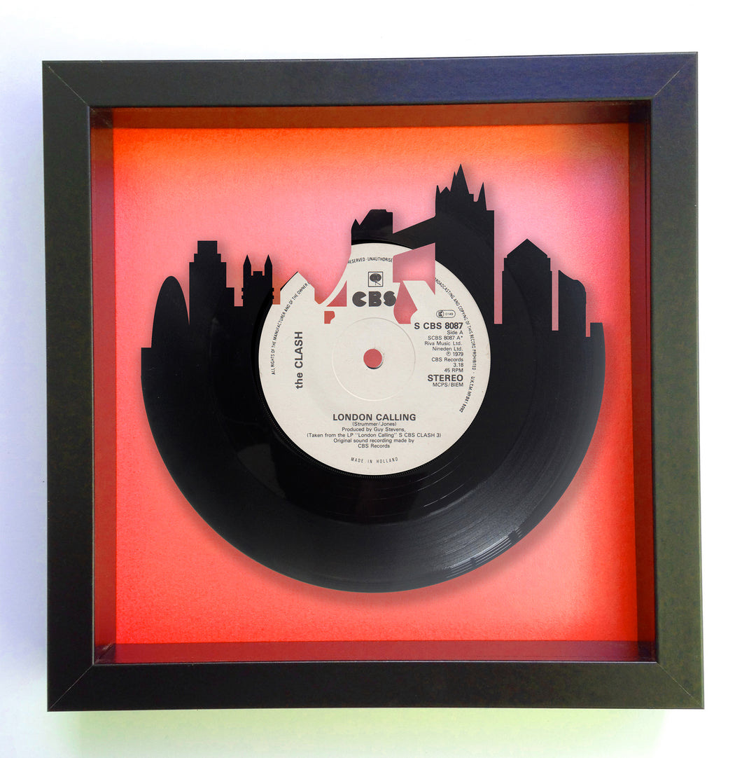 The Clash - London Calling - Original Vinyl Record Art 1979