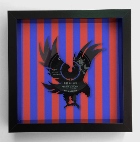 Crystal Palace - Glad All Over by Dave Clark Five - Eagles - Vinyl Record Art 1963