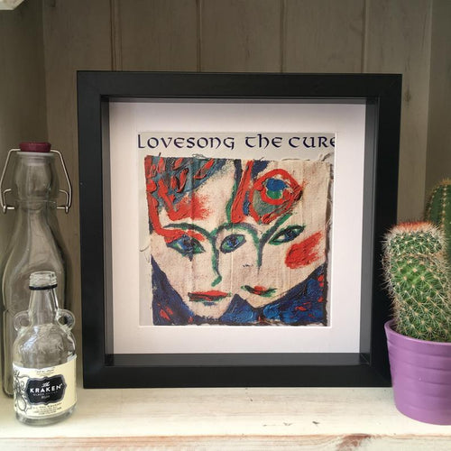 The Cure - Lovesong - Framed Artwork Picture Sleeve 1989