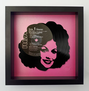 Dolly Parton - Heartbreak Express Original Vinyl Record Art 1982