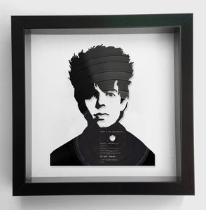 Ian McCulloch from Echo & the Bunnymen - The Cutter Vinyl Record Art 1983