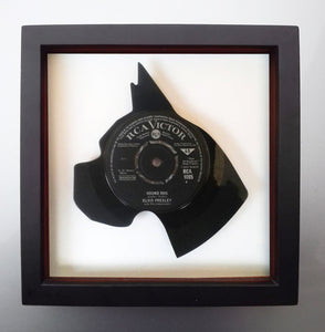 Elvis Presley 'Hound Dog' Vinyl Record Art 1962