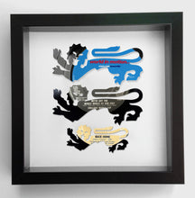 Load image into Gallery viewer, England Football Team - Three Lions - Original Vinyl Record Art