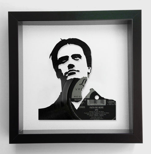 Mike Patton from Faith No More - Epic - Vinyl Record Art 1990