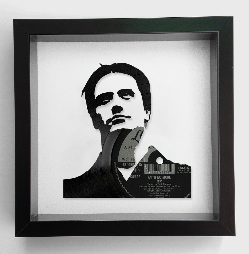Mike Patton from Faith No More - Epic - Vinyl Record Art 1990