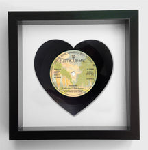 Load image into Gallery viewer, Fleetwood Mac &#39;Dreams&#39; Heart Original Vinyl Record Art 1977