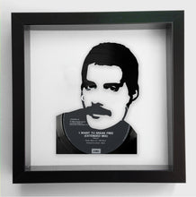 Load image into Gallery viewer, Freddie Mercury &#39;The Great Pretender&#39; Queen Vinyl Record Art 1987