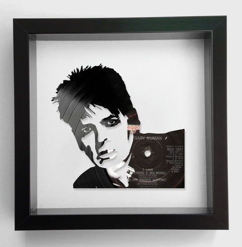 Gary Numan - Cars - Vinyl Record Art 1979