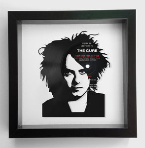 Robert Smith of The Cure - In Between Days - Vinyl Record Art 1985