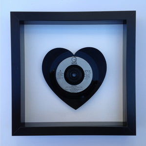 Nirvana - Heart Shaped Box - Heart - Vinyl Record Art 1993