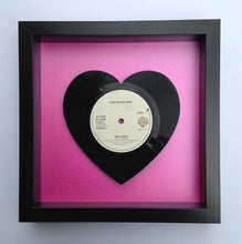 Load image into Gallery viewer, Fleetwood Mac &#39;Say You Love Me&#39; Heart Vinyl Record Art