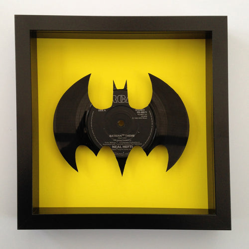 Original Batman Theme by Neil Hefti - Vinyl Record Art 1988