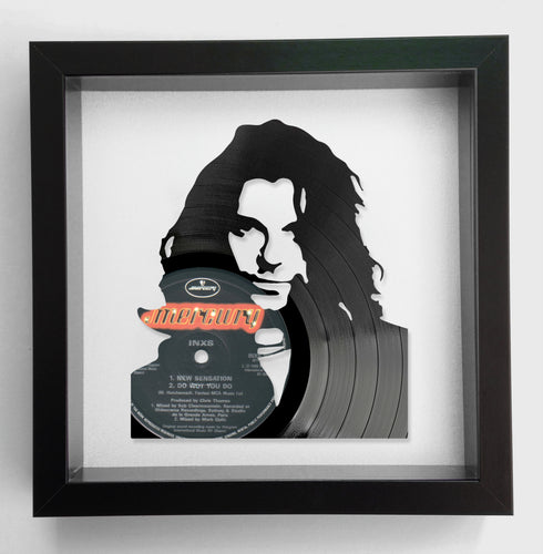 Michael Hutchence from INXS - New Sensation Vinyl Record Art 1987