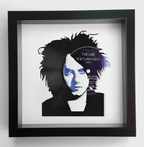 Robert Smith of The Cure - In Between Days - Vinyl Record Art 1985