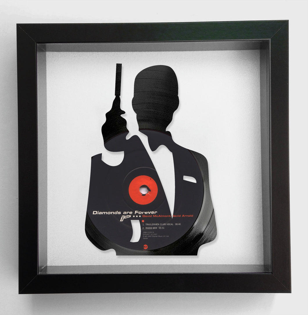 Diamonds Are Forever by David Arnold and David McAlmont - Bond Vinyl Record Art 1997