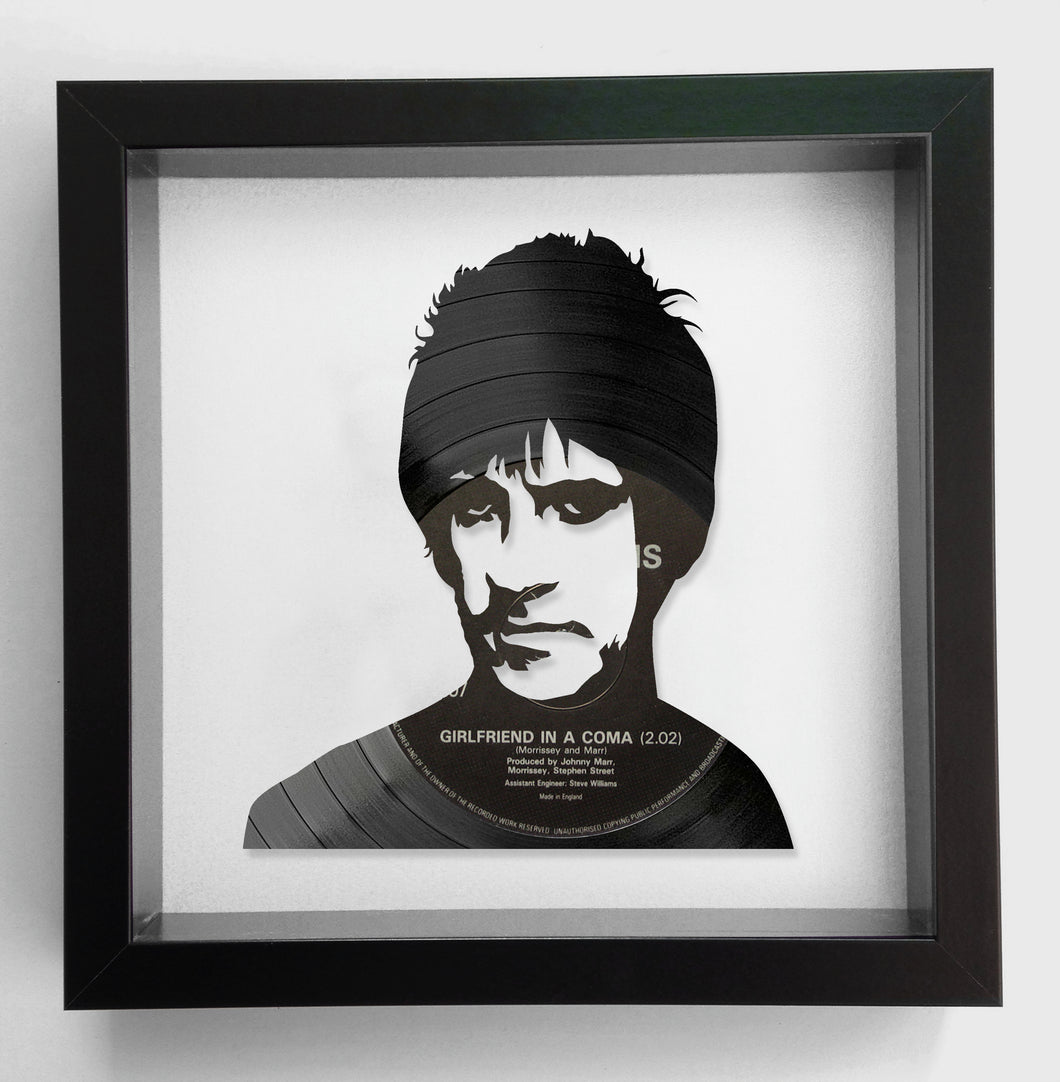 Johnny Marr from The Smiths - Girlfriend in a Coma - Vinyl Record Art 1987