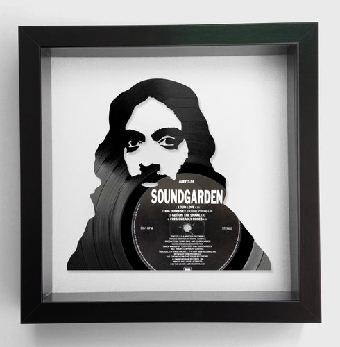 Kim Thayil of Soundgarden - Loud Love Vinyl Record Art 1990