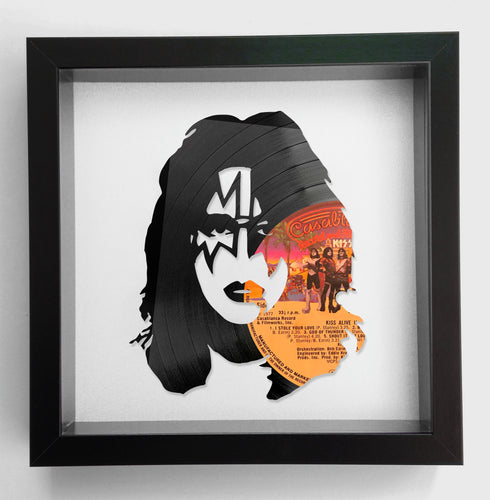 Kiss - Alive II - Ace Frehley Vinyl Record Art 1977