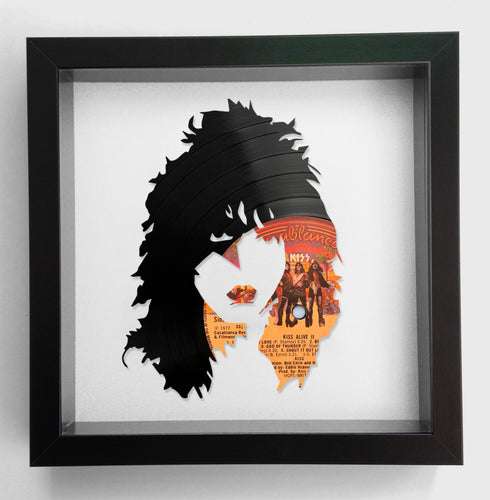 Kiss - Alive II - Paul Stanley -  Vinyl Record Art 1977