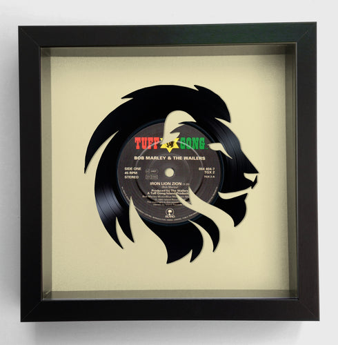 Bob Marley and the Wailers - Iron Lion Zion - Vinyl Record Art 1992