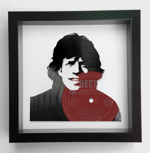 The Rolling Stones - Mick Jagger - Decca Vinyl Record Art