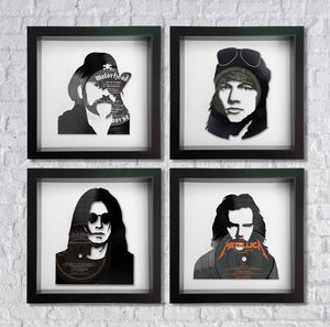 Monsters of Rock Collection - Original Vinyl Art Set - Limited Edition