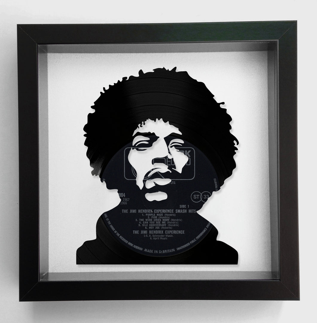 Jimi Hendrix Experience – Smash Hits - Original Vinyl Record Art 1968
