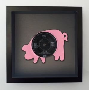 Pink Floyd - One Slip - Flying Pig Vinyl Record Art 1987