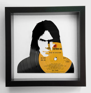 Neil Young - After the Gold Rush - Silhouette Original Vinyl Record Art 1970