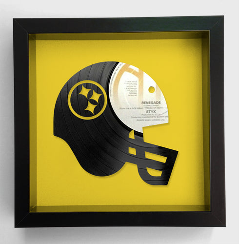 Pittsburgh Steelers - Styx - Renegade - Vinyl Record Art 1979