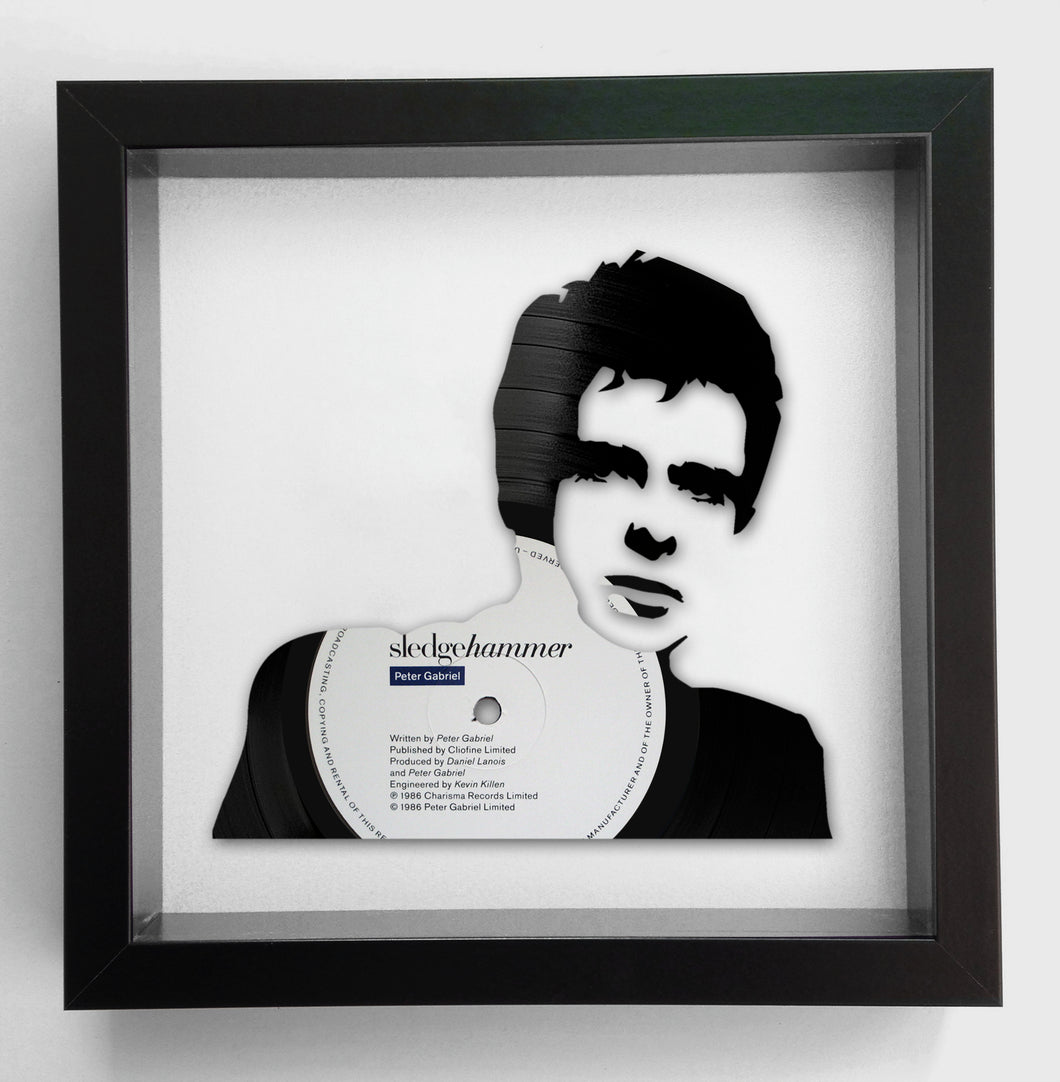 Peter Gabriel - Sledgehammer - Original Vinyl Record Art 1986