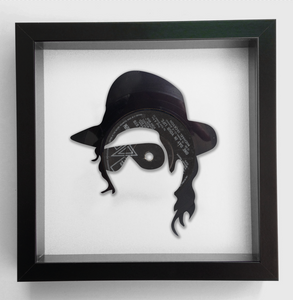 Michael Jackson - Thriller Original Framed Vinyl Record Art 1982