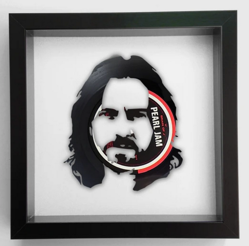 Eddie Vedder - Brain of J - Grunge Vinyl Record Art 1997