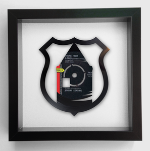 Everton Theme from Z Cars by Johnny Keating Vinyl Record Art