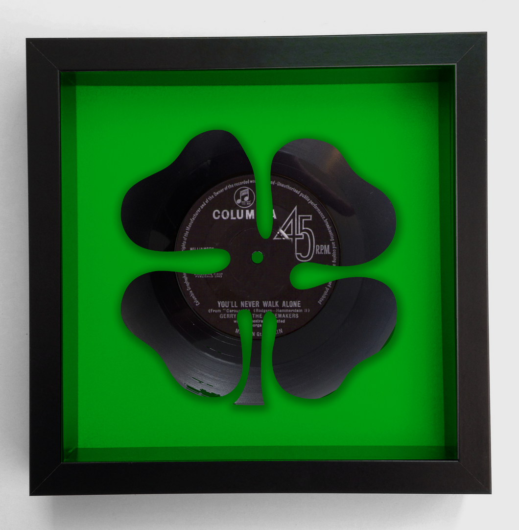 Glasgow Celtic - Gerry and the Pacemakers You'll Never Walk Alone Vinyl Art