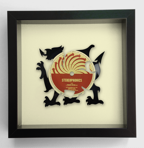 Stereophonics - Madam Helga - Welsh Dragon Vinyl Record Art 2003