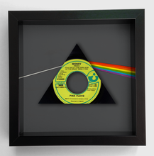 Cargar imagen en el visor de la galería, Pink Floyd 'Money' Dark Side of the Moon Vinyl Record Art 1973