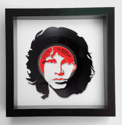 The Doors - Riders on the Storm - Jim Morrison Vinyl Record Art 1971
