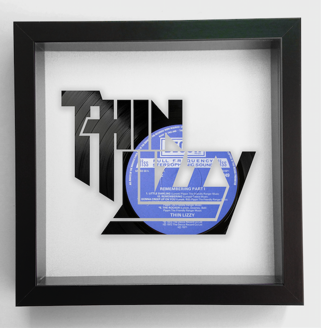 Thin Lizzy Logo - Album Vinyl Record Art 1976