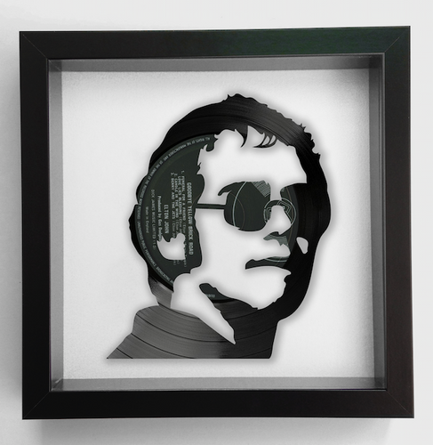 Elton John - Goodbye Yellowbrick Road - Rocketman Vinyl Record Art 1973