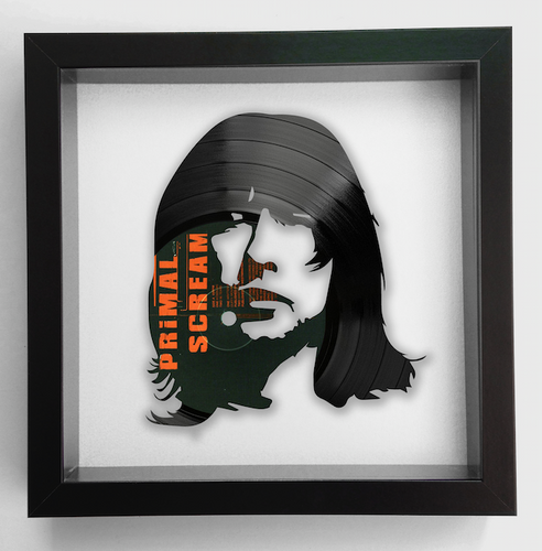 Bobby Gillespie from Primal Scream - Kowalski - Vinyl Record Art 1997