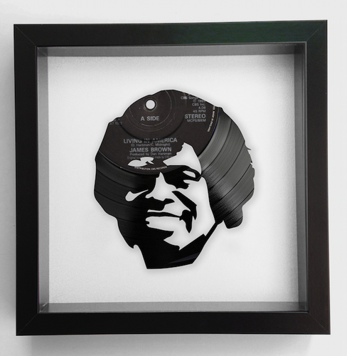 James Brown - Living in America Vinyl Record Art 1985