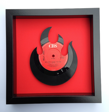 Cargar imagen en el visor de la galería, Billy Joel &#39;We Didn&#39;t Start The Fire&#39; Flame Shaped Vinyl Record Art 1989