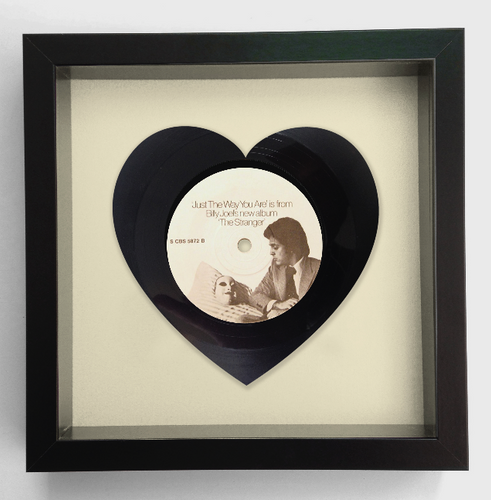 Billy Joel - Just The Way You Are - Heart Shaped Vinyl Record 1977