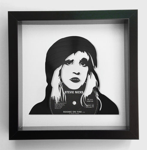 Stevie Nicks - Rooms on Fire Vinyl Record Art 1989