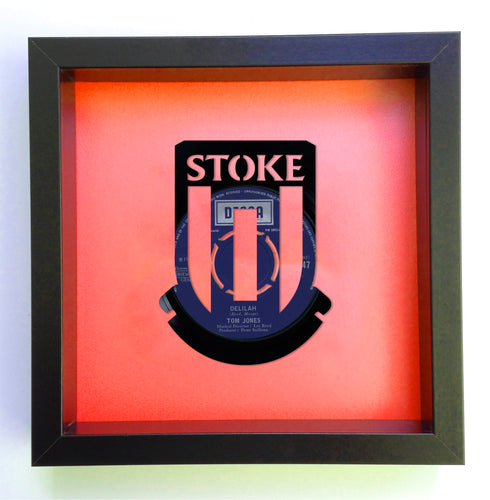 Stoke City - Tom Jones - Delilah  Vinyl Record Art Decca 1968