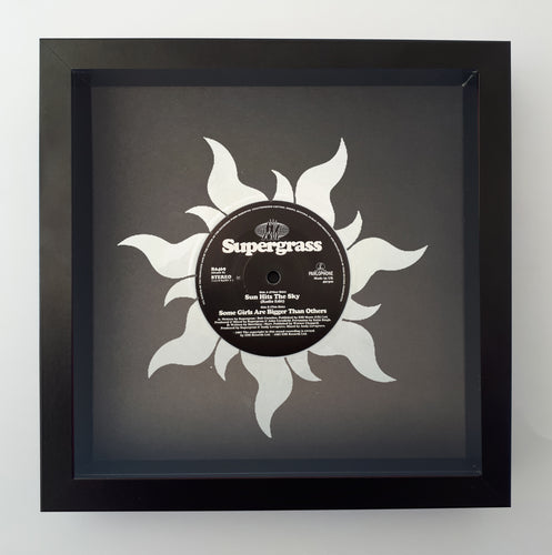 Supergrass - Sun Hits The Sky - Vinyl Record Art 1997