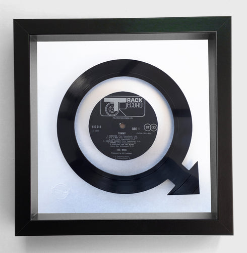The Who 'Tommy' Quadrophenia Mod Vinyl Record Art