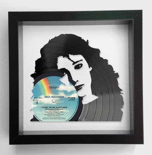 Tiffany - I Think We're Alone Now - Original Vinyl Record Art 1987